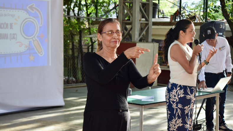 Ibagué tendrá la primera escuela oficial del país con formación en lengua de señas Ibagué tendrá la primera escuela oficial del país con formación en lengua de señas