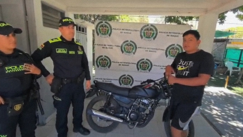 Recuperaron moto robada en el norte de Ibagué Recuperaron moto robada en el norte de Ibagué