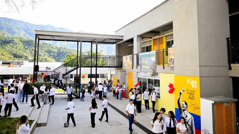 Nueva sede del colegio Jorge Eliécer Gaitán en Ibagué ofrece espacios modernos para estudiantes Nueva sede del colegio Jorge Eliécer Gaitán en Ibagué ofrece espacios modernos para estudiantes