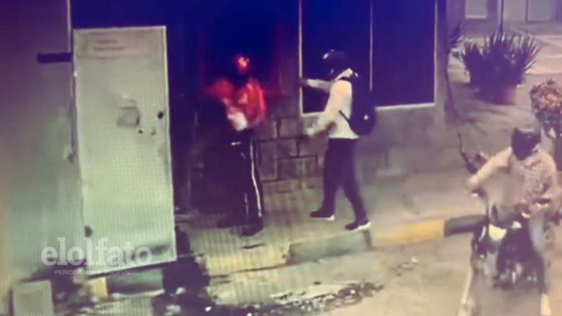 Atraco a plena luz del día en estación de servicio de El Espinal