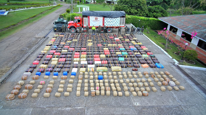 Más de ocho toneladas de marihuana fueron decomisadas en el Huila Más de ocho toneladas de marihuana fueron decomisadas en el Huila