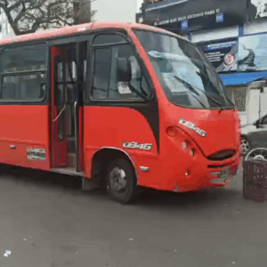 Motociclista resultó herido tras accidente con bus en el centro de Ibagué