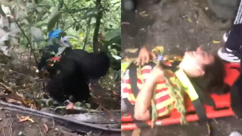 Siete hinchas del Pereira se accidentaron en Ibagué Siete hinchas del Pereira se accidentaron en Ibagué