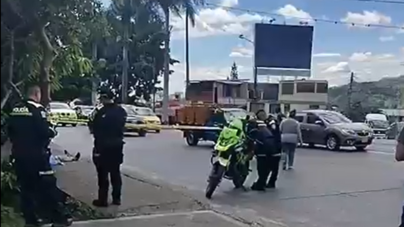 Un adulto mayor murió en la avenida Ferrocarril de Ibagué Un adulto mayor murió en la avenida Ferrocarril de Ibagué
