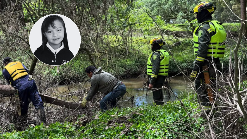 Cuerpo de niña desaparecida en Cajicá murió por ahogamiento Cuerpo de niña desaparecida en Cajicá murió por ahogamiento