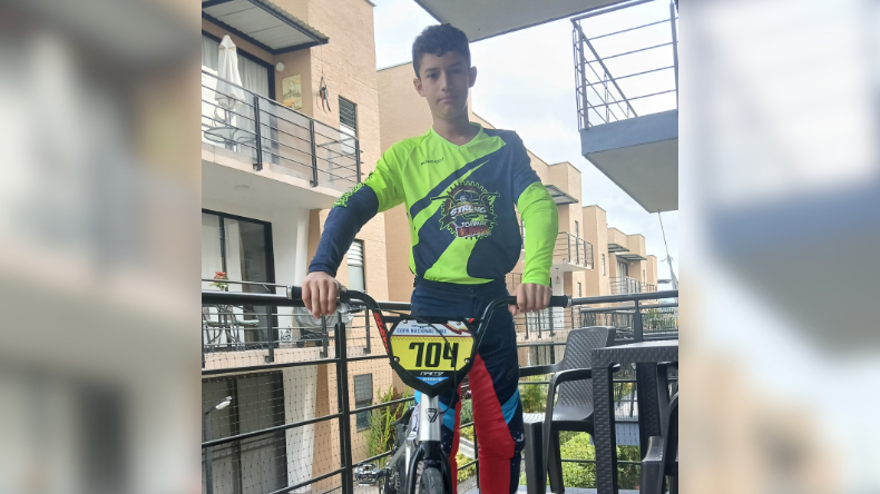 Niño campeón de BMX de Ibagué inicia recuperación tras grave accidente Niño campeón de BMX de Ibagué inicia recuperación tras grave accidente