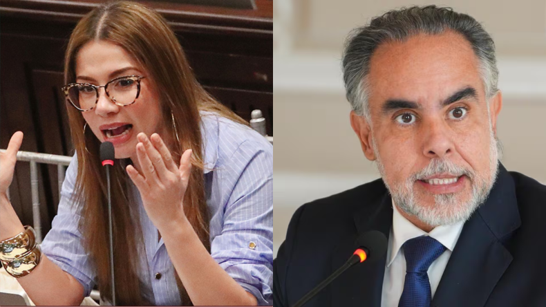 “Usted, como ministro del Interior, no está haciendo nada”: Cathy Juvinao a Benedetti “Usted, como ministro del Interior, no está haciendo nada”: Cathy Juvinao a Benedetti