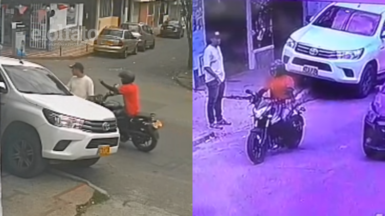 Le robaron la cadena en plena luz del día en Ibagué Le robaron la cadena en plena luz del día en Ibagué