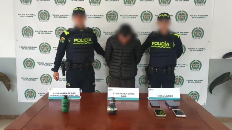 Capturan en Bogotá a presunto integrante del Tren de Aragua Capturan en Bogotá a presunto integrante del Tren de Aragua