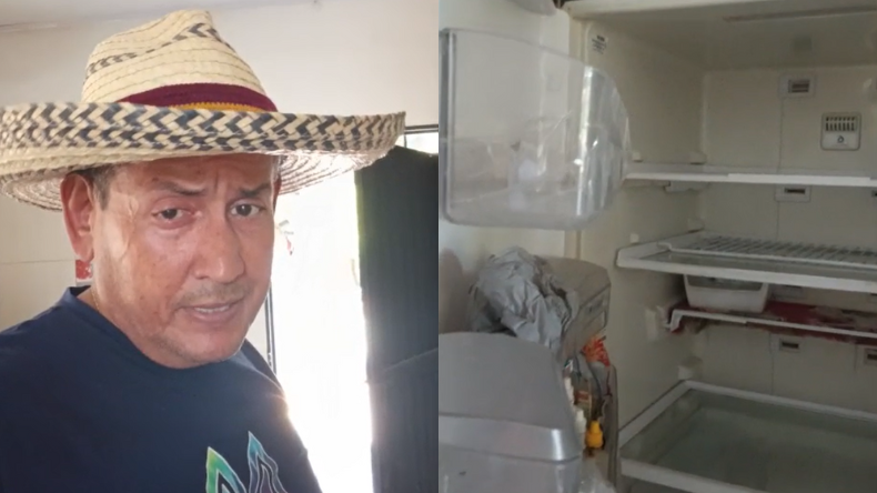 Habitante de Venadillo denuncia que cortes de energía dañaron su nevera Habitante de Venadillo denuncia que cortes de energía dañaron su nevera