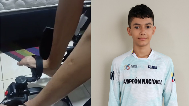 Campeón ibaguereño de BMX inició su recuperación tras grave accidente Campeón ibaguereño de BMX inició su recuperación tras grave accidente