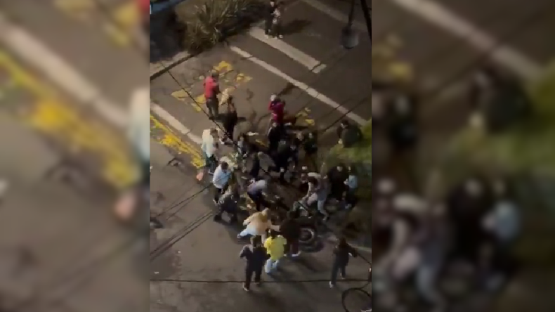 En Bogotá se cansaron de los piques ilegales y atacaron a los motociclistas En Bogotá se cansaron de los piques ilegales y atacaron a los motociclistas