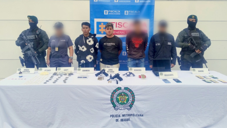 Cárcel para dos hombres que guardaban drogas y armas en Ibagué Cárcel para dos hombres que guardaban drogas y armas en Ibagué
