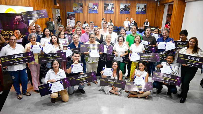 Empresarios del turismo rural de Ibagué recibieron capital semilla