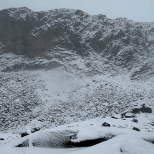 Fuerte nevada cubrió el Parque de Los Nevados Fuerte nevada cubrió el Parque de Los Nevados
