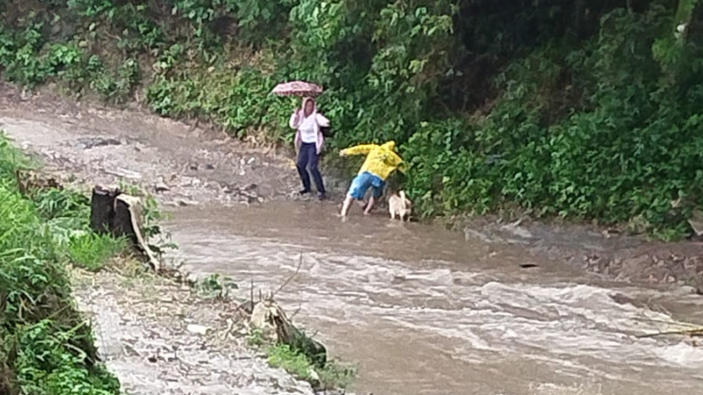 Residentes de Reservas de Paujil temen quedar aislados por lluvias Residentes de Reservas de Paujil temen quedar aislados por lluvias