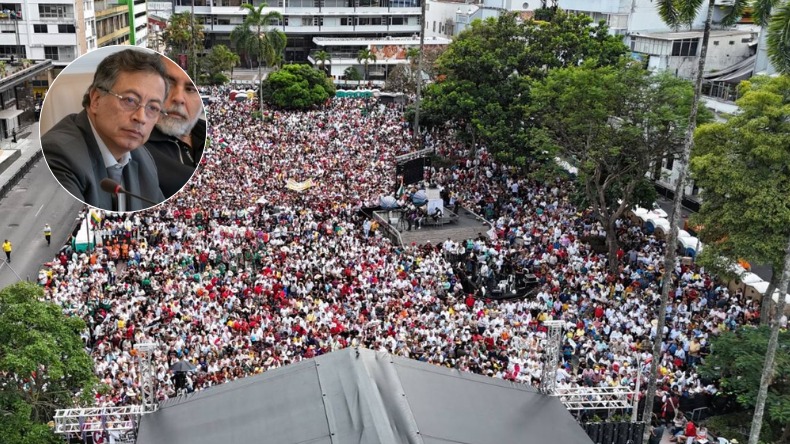 “Tolima progresista por el poder constituyente”: Petro publica foto del Parque Murillo “Tolima progresista por el poder constituyente”: Petro publica foto del Parque Murillo