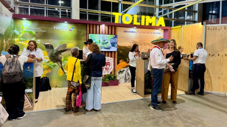 Operadores turísticos del Tolima logran acuerdos clave en feria Colombia Travel Expo 2025 Operadores turísticos del Tolima logran acuerdos clave en feria Colombia Travel Expo 2025