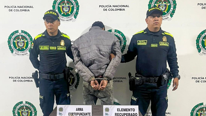 Tenía antecedentes por hurto y volvió a caer: hombre capturado en Ibagué Tenía antecedentes por hurto y volvió a caer: hombre capturado en Ibagué