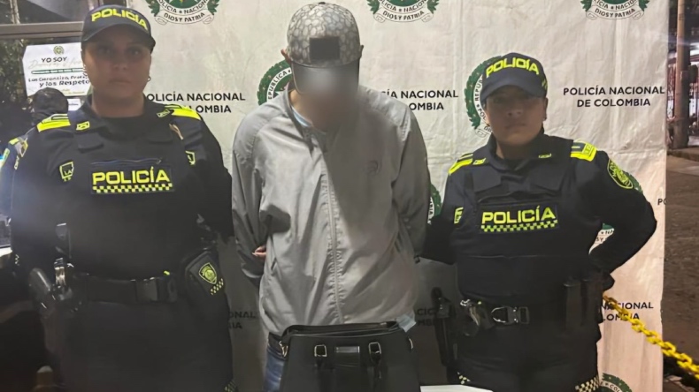 Capturado en Ibagué tras robarle el bolso a una mujer en el barrio San Simón Capturado en Ibagué tras robarle el bolso a una mujer en el barrio San Simón