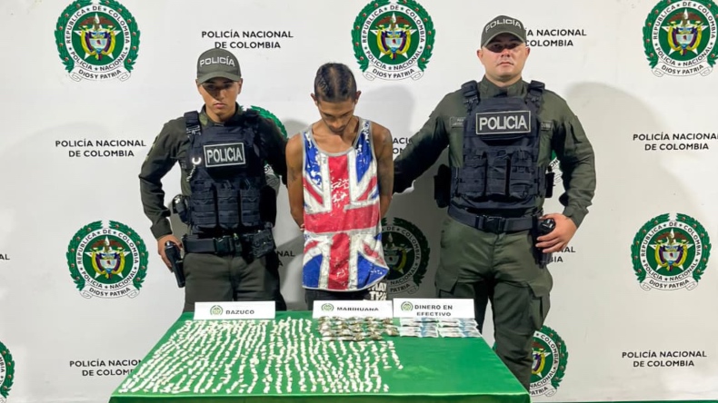 Tenía libertad condicional y volvió a caer: lo sorprendieron con droga en Ibagué Tenía libertad condicional y volvió a caer: lo sorprendieron con droga en Ibagué