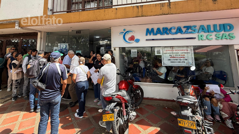 Continúan largas filas y desabastecimiento de medicamentos en Marcazsalud de Ibagué Continúan largas filas y desabastecimiento de medicamentos en Marcazsalud de Ibagué