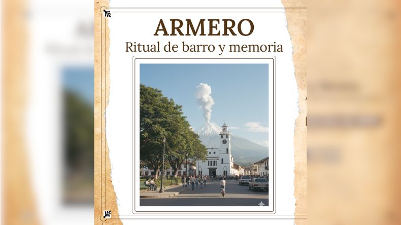 Unibagué conmemora los 40 años de la tragedia de Armero con una obra artística Unibagué conmemora los 40 años de la tragedia de Armero con una obra artística