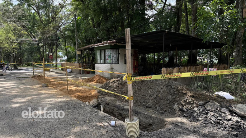 Habitantes del barrio Arkalena denuncian intermitencia en trabajos del Ibal Habitantes del barrio Arkalena denuncian intermitencia en trabajos del Ibal