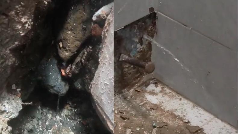 Colapso de alcantarillado en El Bunde IV etapa se convierte en riesgo sanitario Colapso de alcantarillado en El Bunde IV etapa se convierte en riesgo sanitario