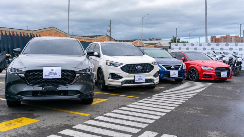 Recuperan 43 vehículos en Bogotá, pero 7 de cada 10 capturados quedan libres Recuperan 43 vehículos en Bogotá, pero 7 de cada 10 capturados quedan libres