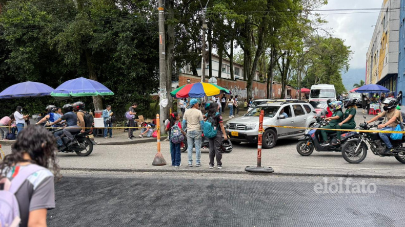 Alertan riesgo para estudiantes del Liceo Nacional por obras del SETP Alertan riesgo para estudiantes del Liceo Nacional por obras del SETP