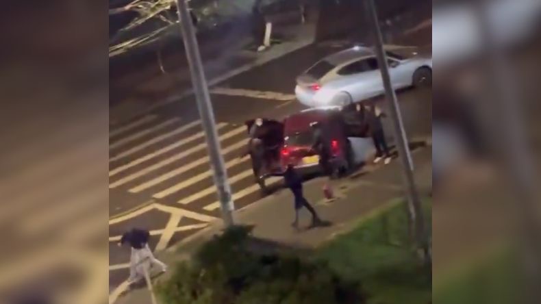 Violento robo de camioneta en Castilla quedó grabado en video