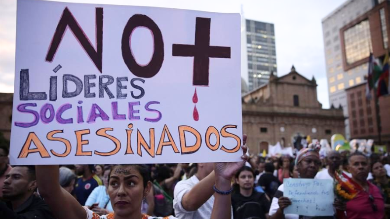 Defensoría alerta por aumento de lideresas asesinadas en Colombia Defensoría alerta por aumento de lideresas asesinadas en Colombia