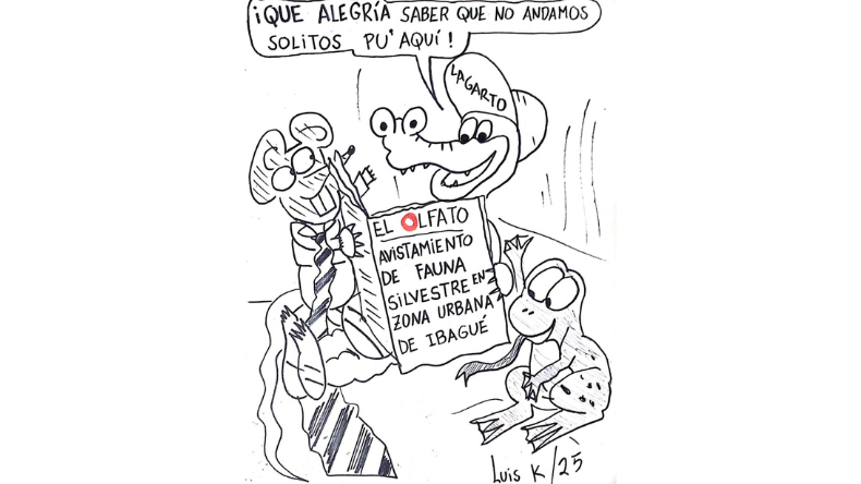 Caricaturista transformó una noticia de EL OLFATO en una crítica visual Caricaturista transformó una noticia de EL OLFATO en una crítica visual