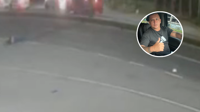 Grave choque en Mirolindo dejó a un peatón en coma Grave choque en Mirolindo dejó a un peatón en coma