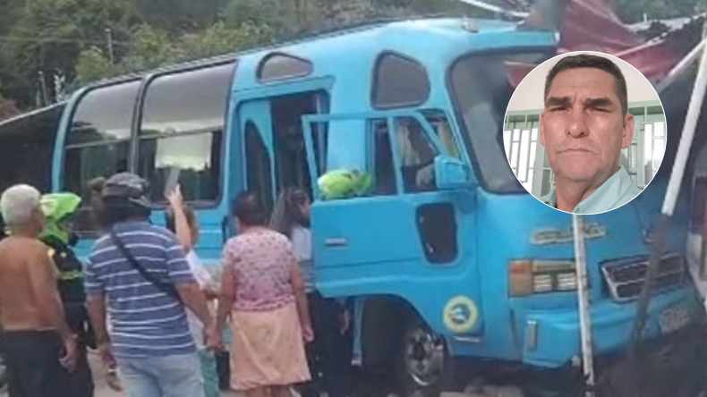 Conductor de buseta fue asesinado en pleno recorrido en Honda Conductor de buseta fue asesinado en pleno recorrido en Honda