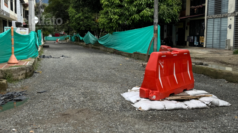 Otra Navidad entre zanjas: IBAL suspende de nuevo la obra en Villa Café Otra Navidad entre zanjas: IBAL suspende de nuevo la obra en Villa Café