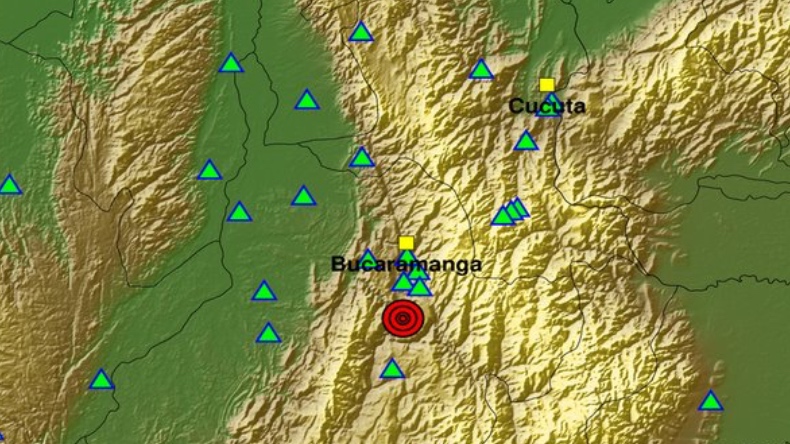 Fuerte sismo de magnitud 5.8 sacudió al centro del país Fuerte sismo de magnitud 5.8 sacudió al centro del país