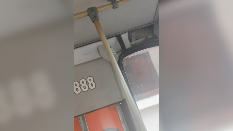 Viajar con goteras y fallas: las denuncias de usuarios del transporte público Viajar con goteras y fallas: las denuncias de usuarios del transporte público