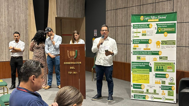 Autoridades activan comisión de seguridad minera en el Tolima Autoridades activan comisión de seguridad minera en el Tolima