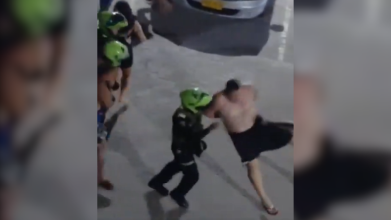 Inquilino agredió a vigilante tras prohibirle parquear en el conjunto Inquilino agredió a vigilante tras prohibirle parquear en el conjunto