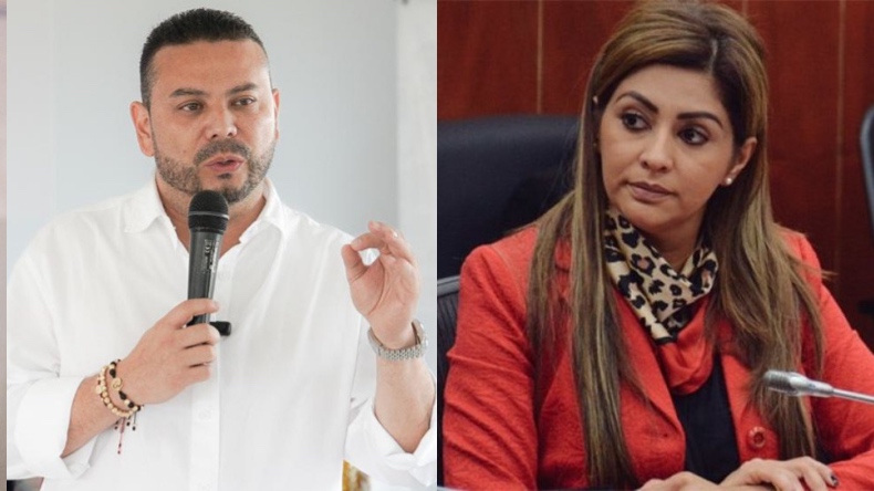 Castro expone insultos contra Matiz y denuncia violencia política Castro expone insultos contra Matiz y denuncia violencia política