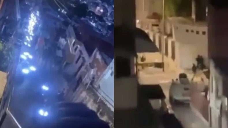 Supuestos drones oficiales generaron disparos en Miraflores Supuestos drones oficiales generaron disparos en Miraflores