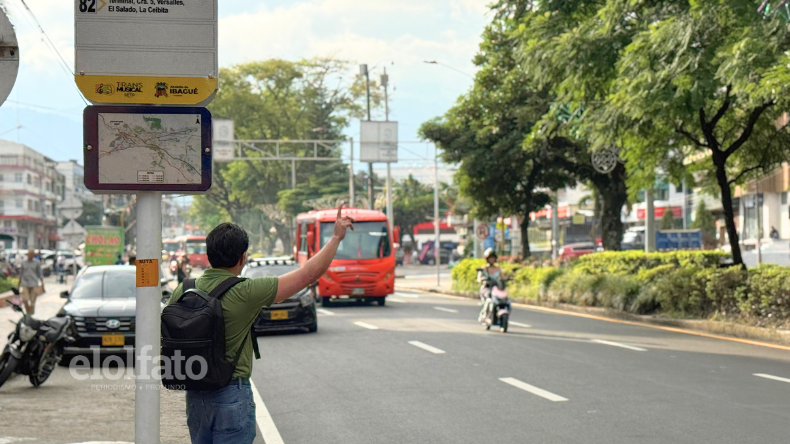 Usuarios respaldan protestas por alza del pasaje en Ibagué Usuarios respaldan protestas por alza del pasaje en Ibagué