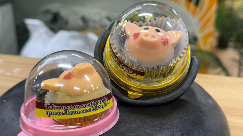 Trufas con forma de lechona y tamal llamaron la atención en Anato 2026 Trufas con forma de lechona y tamal llamaron la atención en Anato 2026