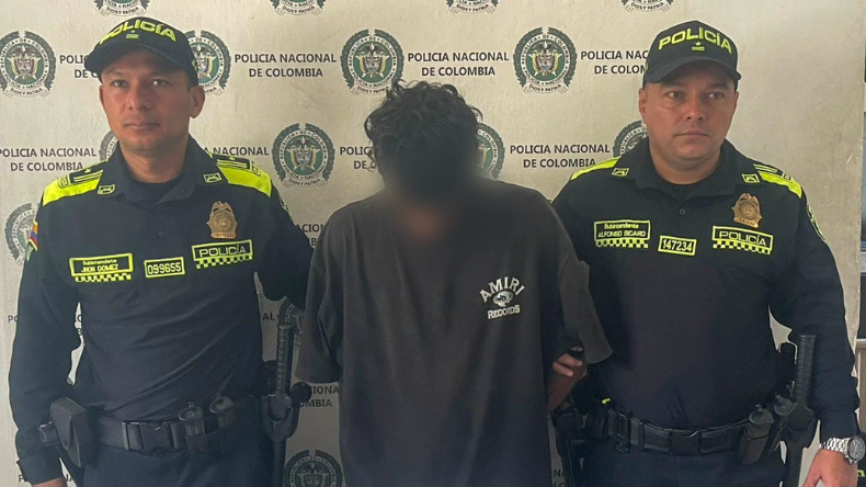 Capturaron a un joven señalado de expender bazuco en Ibagué Capturaron a un joven señalado de expender bazuco en Ibagué