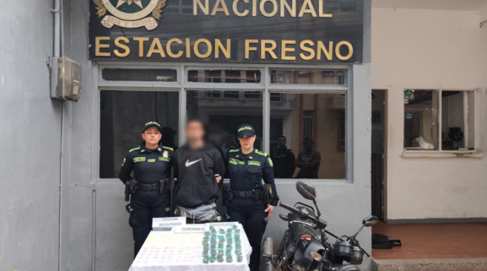 Capturaron a un hombre con cocaína y marihuana en zona rural de Fresno Capturaron a un hombre con cocaína y marihuana en zona rural de Fresno