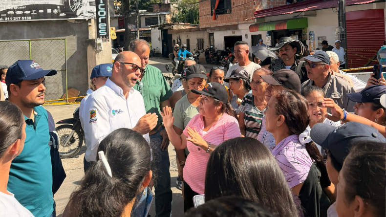 IBAL se reúne con manifestantes de El Oasis tras bloqueos en la Ambalá IBAL se reúne con manifestantes de El Oasis tras bloqueos en la Ambalá