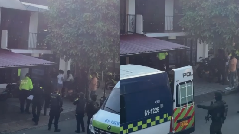 Capturan a varios jóvenes en operativo contra el microtráfico en el barrio Santa Ana Capturan a varios jóvenes en operativo contra el microtráfico en el barrio Santa Ana