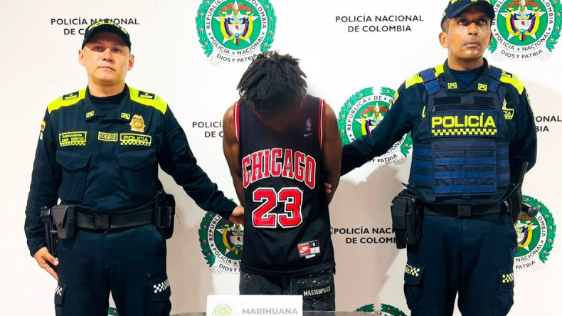 Capturan a un hombre con gran cantidad de drogas en Ibagué Capturan a un hombre con gran cantidad de drogas en Ibagué